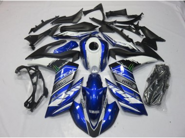 Monster Bleu Carénage Yamaha R3 2015-2022
