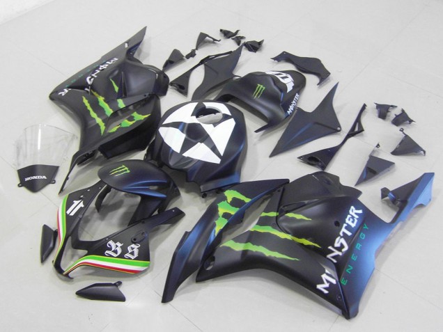 Monster Noir Mat Carénage Honda CBR 600 RR 2009-2012 Monster Noir Mat Carénage Honda CBR 600 RR 2009-2012