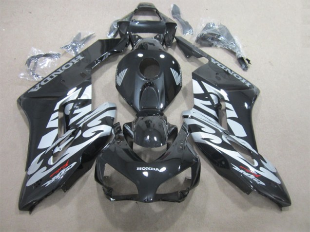 Noir Argent Carénage Honda CBR 1000 RR 2004-2005 Noir Argent Carénage Honda CBR 1000 RR 2004-2005