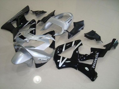 Noir Argent Carénage Honda CBR 900 RR 929 2000-2001