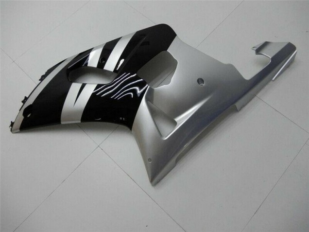 Noir Argent Carénage Suzuki GSXR 600 / 750 K1 K2 K3 2001-2003 Noir Argent Carénage Suzuki GSXR 600 / 750 K1 K2 K3 2001-2003