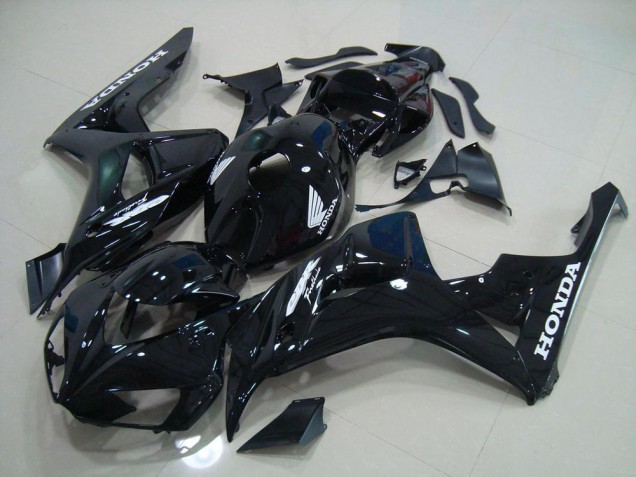 Noir Argent Décalque Carénage Honda CBR 1000 RR 2006-2007 Noir Argent Décalque Carénage Honda CBR 1000 RR 2006-2007