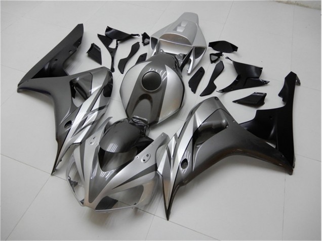 Noir Argent Gris Carénage Honda CBR 1000 RR 2006-2007 Noir Argent Gris Carénage Honda CBR 1000 RR 2006-2007