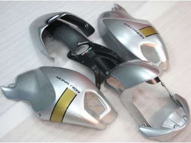 Noir Argent Monster Carénage Ducati Monster 696 2008-2012