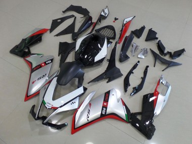 Noir Argent Rouge Carénage Aprilia RS4 50 125 2011-2018