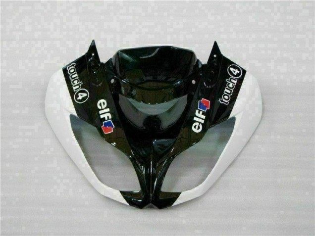 Noir Blanc 3M Touch4 Carénage Kawasaki ZX6R 2009-2012 Noir Blanc 3M Touch4 Carénage Kawasaki ZX6R 2009-2012