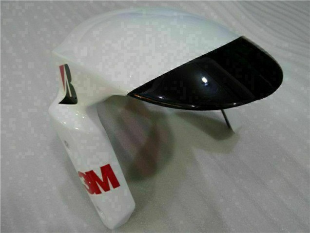 Noir Blanc 3M Touch4 Carénages Kawasaki ZX6R 2009-2012 Noir Blanc 3M Touch4 Carénages Kawasaki ZX6R 2009-2012
