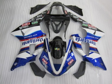 Noir Blanc Bleu Santander Carénage Yamaha R1 2000-2001