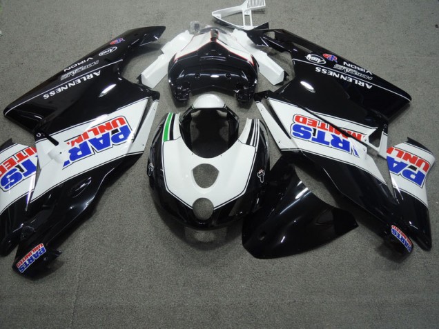 Noir Blanc Carénage Ducati 749 2003-2004 Noir Blanc Carénage Ducati 749 2003-2004