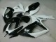 Noir Blanc Carénage Suzuki GSXR 600 / 750 K6 2006-2007 Noir Blanc Carénage Suzuki GSXR 600 / 750 K6 2006-2007