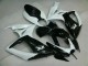 Noir Blanc Carénage Suzuki GSXR 600 / 750 K6 2006-2007 Noir Blanc Carénage Suzuki GSXR 600 / 750 K6 2006-2007