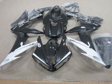 Noir Blanc Carénage Yamaha R1 2004-2006