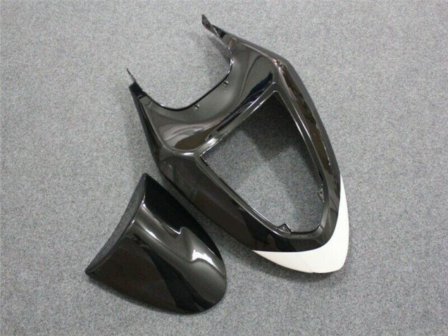 Noir Blanc Carénages Kawasaki ZX6R 2005-2006