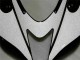 Noir Blanc Carénages Kawasaki ZX6R 2007-2008 Noir Blanc Carénages Kawasaki ZX6R 2007-2008