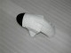 Noir Blanc Carénages Kawasaki ZX6R 2007-2008 Noir Blanc Carénages Kawasaki ZX6R 2007-2008