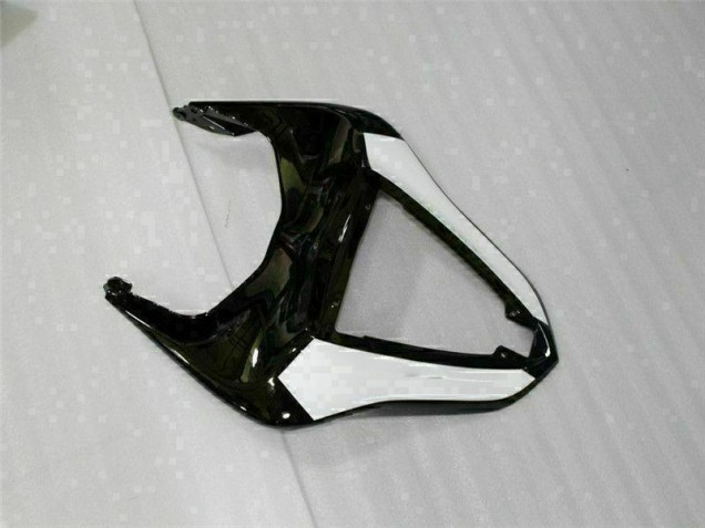 Noir Blanc Carénages Kawasaki ZX6R 2007-2008 Noir Blanc Carénages Kawasaki ZX6R 2007-2008