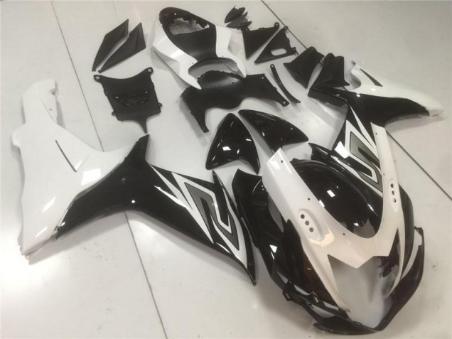 Noir Blanc Carrosserie Suzuki GSXR 600 / 750 K11 2011-2024 Noir Blanc Carrosserie Suzuki GSXR 600 / 750 K11 2011-2024