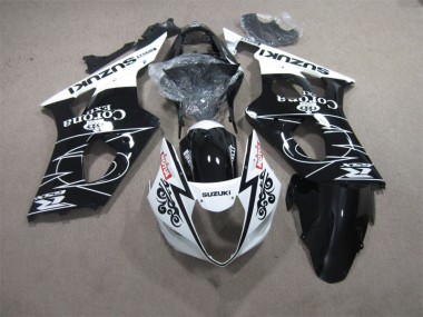 Noir Blanc Corona Extra Motul Carénage Suzuki GSXR 1000 K3 2003-2004
