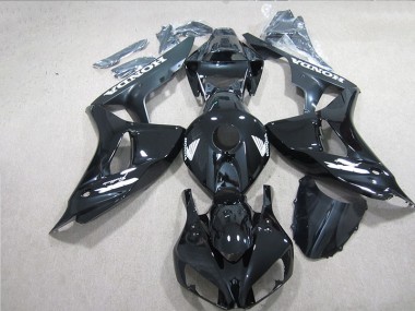 Noir Blanc Décalque Carénage Honda CBR 1000 RR 2006-2007