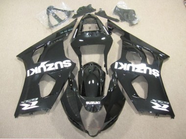 Noir Blanc Décalque Carénage Suzuki GSXR 1000 K3 2003-2004