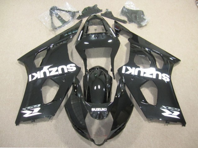 Noir Blanc Décalque Carénage Suzuki GSXR 1000 K3 2003-2004 Noir Blanc Décalque Carénage Suzuki GSXR 1000 K3 2003-2004