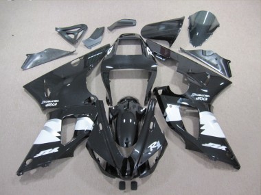Noir Blanc Décalque Carénage Yamaha R1 1998-1999
