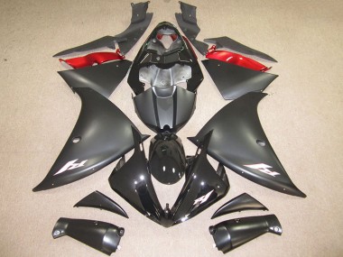 Noir Blanc Décalque Carénage Yamaha R1 2012-2014