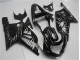Noir Blanc Flamme Carénage Suzuki GSXR 600 / 750 K1 K2 K3 2001-2003 Noir Blanc Flamme Carénage Suzuki GSXR 600 / 750 K1 K2 K3 2001-2003