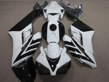 Noir Blanc Kit Carénages Complet Honda CBR 1000 RR 2004-2005