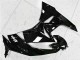 Noir Blanc Ninja Carénage Kawasaki ZX6R 2009-2012 Noir Blanc Ninja Carénage Kawasaki ZX6R 2009-2012