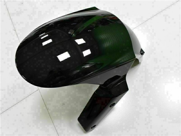 Noir Blanc Ninja Carénage Kawasaki ZX6R 2009-2012 Noir Blanc Ninja Carénage Kawasaki ZX6R 2009-2012