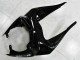Noir Blanc Ninja Carénage Kawasaki ZX6R 2009-2012 Noir Blanc Ninja Carénage Kawasaki ZX6R 2009-2012