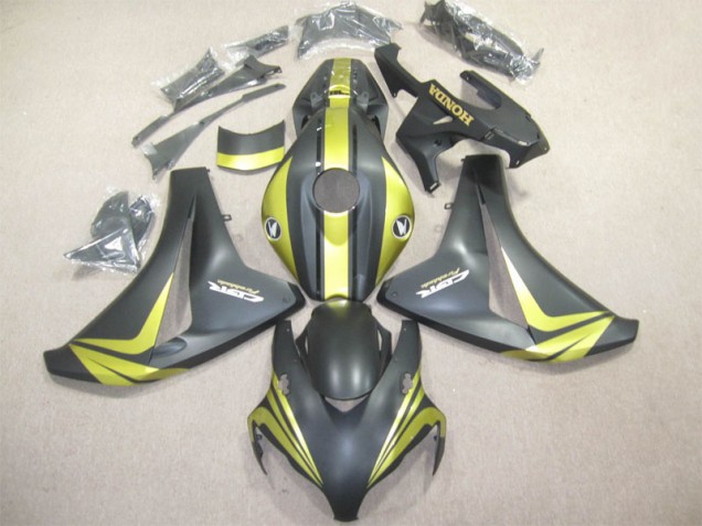 Noir Blanc Vert Carénage Honda CBR 1000 RR 2008-2011 Noir Blanc Vert Carénage Honda CBR 1000 RR 2008-2011