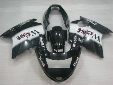 Noir Blanc West Carénage Honda CBR 1100 XX 1996-2007