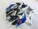 Noir Bleu Blanc Carénage Suzuki GSXR 1000 K5 2005-2006 Noir Bleu Blanc Carénage Suzuki GSXR 1000 K5 2005-2006