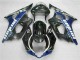 Noir Bleu Carénage Suzuki GSXR 1000 K3 2003-2004 Noir Bleu Carénage Suzuki GSXR 1000 K3 2003-2004