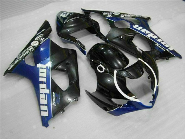 Noir Bleu Carénage Suzuki GSXR 1000 K3 2003-2004 Noir Bleu Carénage Suzuki GSXR 1000 K3 2003-2004