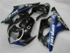 Noir Bleu Carénage Suzuki GSXR 1000 K3 2003-2004 Noir Bleu Carénage Suzuki GSXR 1000 K3 2003-2004