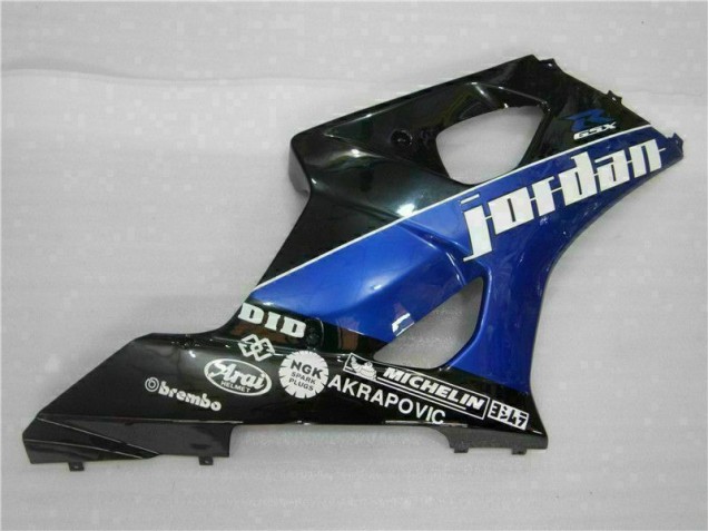 Noir Bleu Carénage Suzuki GSXR 1000 K3 2003-2004 Noir Bleu Carénage Suzuki GSXR 1000 K3 2003-2004