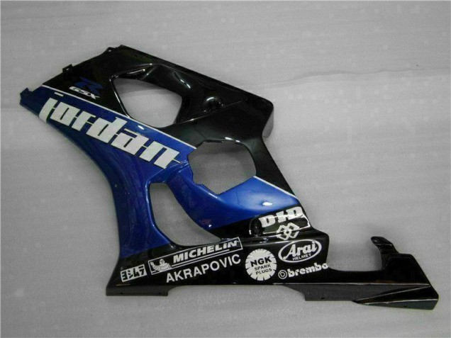 Noir Bleu Carénage Suzuki GSXR 1000 K3 2003-2004 Noir Bleu Carénage Suzuki GSXR 1000 K3 2003-2004