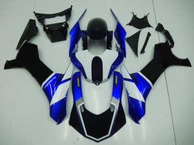 Noir Bleu Carénages Yamaha R1 2015-2019