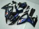 Noir Bleu Carrosserie Suzuki GSXR 600 / 750 K6 2006-2007 Noir Bleu Carrosserie Suzuki GSXR 600 / 750 K6 2006-2007