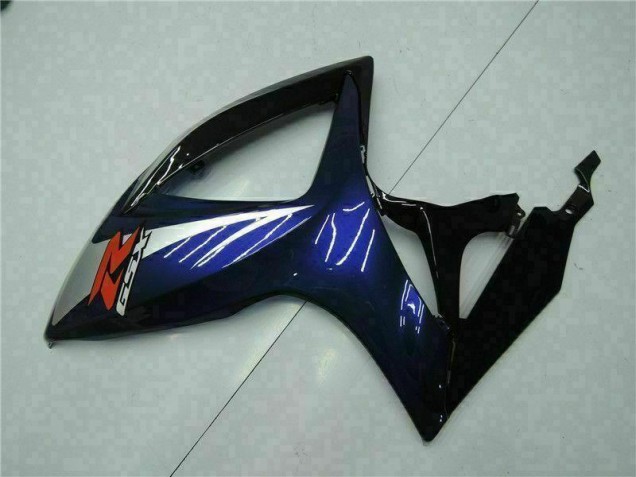 Noir Bleu Carrosserie Suzuki GSXR 600 / 750 K6 2006-2007 Noir Bleu Carrosserie Suzuki GSXR 600 / 750 K6 2006-2007