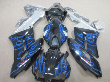 Noir Bleu Flamme Carénage Honda CBR 1000 RR 2004-2005