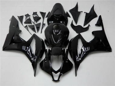 Noir Brillant Carénage Honda CBR 600 RR 2007-2008