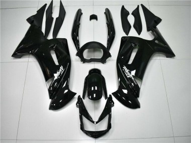 Noir Brillant Carénage Kawasaki EX650 2006-2008