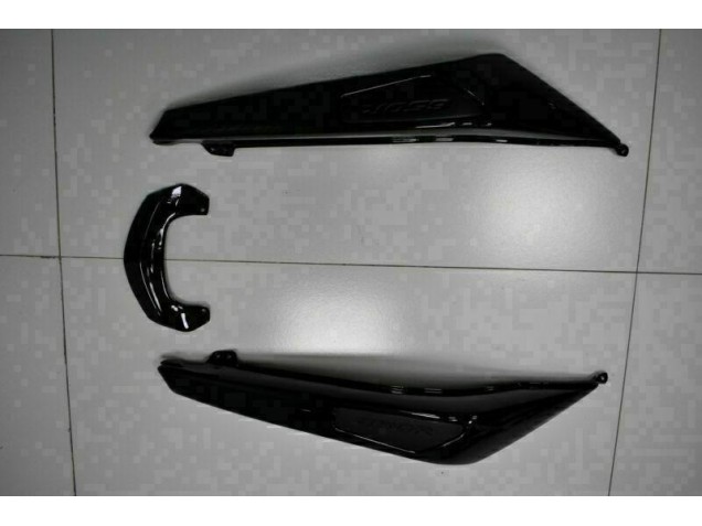 Noir Brillant Carénage Kawasaki EX650 2009-2011 Noir Brillant Carénage Kawasaki EX650 2009-2011