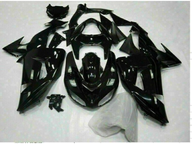 Noir Brillant Carénage Kawasaki ZX10R 2006-2007 Noir Brillant Carénage Kawasaki ZX10R 2006-2007