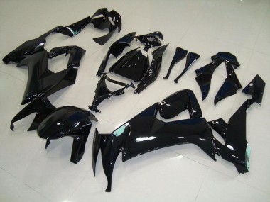Noir Brillant Carénage Kawasaki ZX10R 2008-2010
