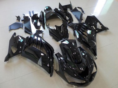 Noir Brillant Carénage Kawasaki ZX14R ZZR 1400 2012-2021